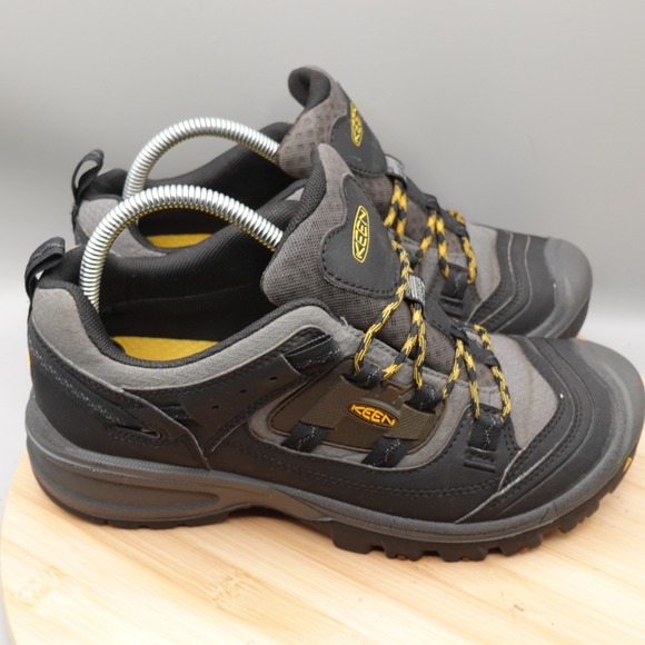 KEEN Shoes Mens 8D Grey Yellow Targhee III Waterproof Low Hiking F2892-11 main image 7